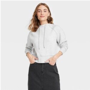Universal Thread Light Gray Women's Hoodie